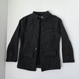 Black Button-Up Jacket Boys